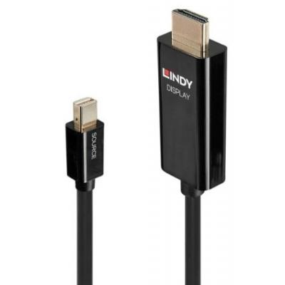 1m Active Mini DisplayPort Male to HDMI Male Cable